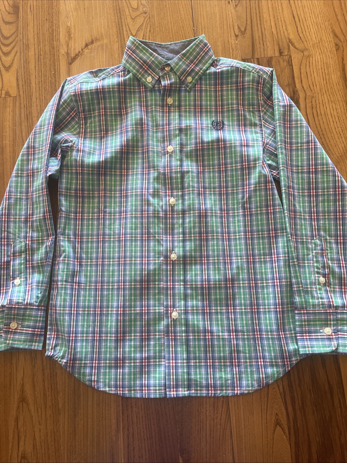 Chaps Youth Boys Small (8) Long Sleeve Shirt