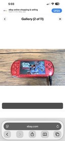 Sony PSP-3000 Console Tested Working Initialized 471