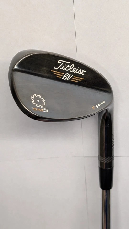 Titleist Vokey SM5 Wedge Set - 54.14F/58.08M - Smoke Black - *CUSTOM* - Mint! - Image 4 of 4