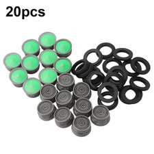 20Pcs Faucet Aerator Flow Restrictor Replacement Parts Insert Sink Aerator Basin