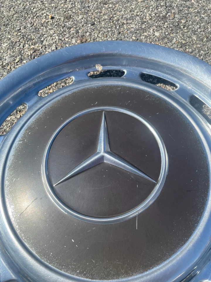 Calota marrom 1969 a 1983 Mercedes Benz 240D 450 SEL Pagoda 14 polegadas - Imagem 4 de 4