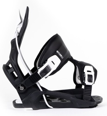 2026 Nidecker FLOW Alpha Black Snowboard Bindings Large (8-11) NEW