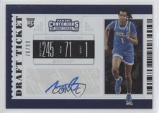 2019 Panini Contenders Draft Picks College Ticket /99 Moses Brown #113 Auto 2t9