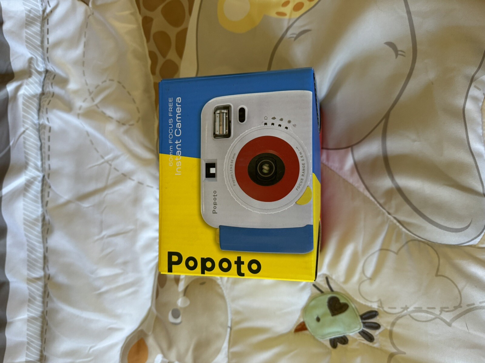 Popoto Instant Camera with 60mm Focus and Quick Photo Development-image