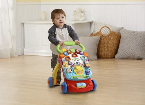 VTech Stroll & Discover Activity Walker with Accessories, Baby and Toddler Toys - Picture 3 of 12