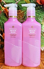 2 PCS~☀️SUMMER 2025~⛱️🌊BEACH BLISS~Bath Body Works GEL Hand Soap~SHIP FREE!!