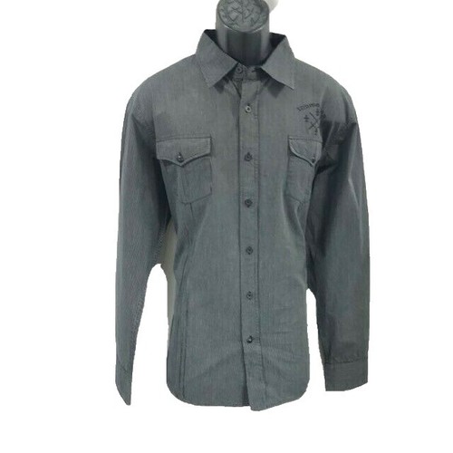 WTAPS SEAGULL SHIRT CHAMBRAY Long Sleeve Shirt, Size 1, Cotton