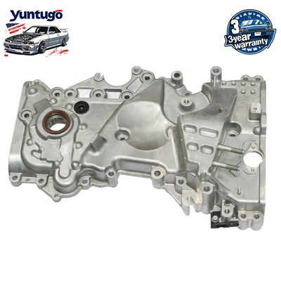 Engine Oil Pump Timing Chain Cover Fit For 2017-20 Hyunda Elantra Kia Forte 2.0L