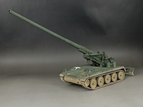 1/35 Built U.S M107 175mm Self-Propelled Gun Vehicle Model - Picture 8 of 19
