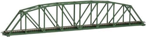 Puente de armadura de cordón curvo de vía única calibre N TOMIX S420 (F) verde profundo 3279 | Zustand: New