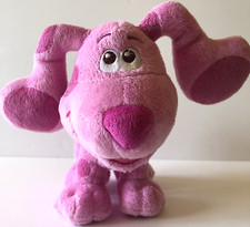 Blues Clues Dog Plush 7" Magenta Pink Unisex Toddler Kids Play