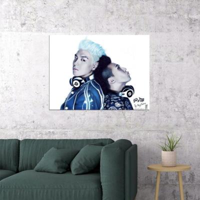 282638 BigBang G Dragon TOP Taeyang SeungRi Kpop Singer Star PRINT