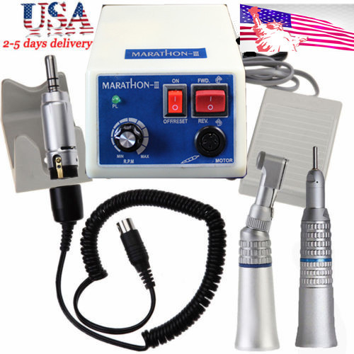 Micromoteur Dentaire Marathon N3+ 35K RPM - Comprend Pièce à Main Et 10 Burs