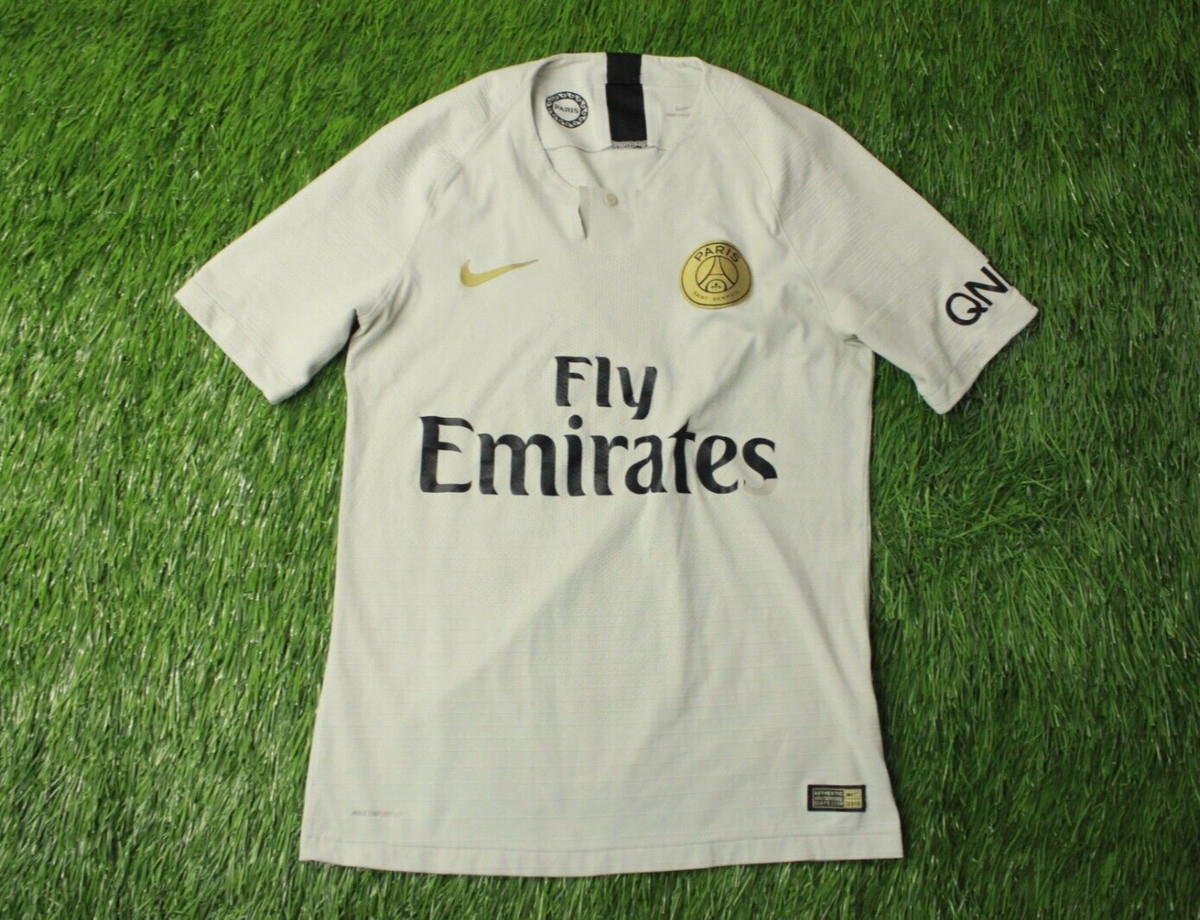 PSG 2018/2019 PLAYER ISSUE RARE FOOTBALL SHIRT JERSEY AWAY NIKE