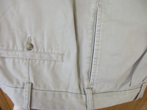 Sonoma Jeans Men's Size 40x30 581 Mink Winter Twill Pleated Pant NWT Khaki - Picture 4 of 11