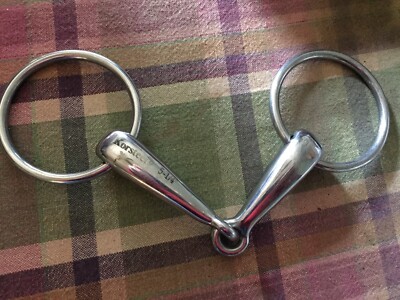 5 1/4'' Korsteel Hollow Mouth Loose Ring Snaffle Bit Light Weight