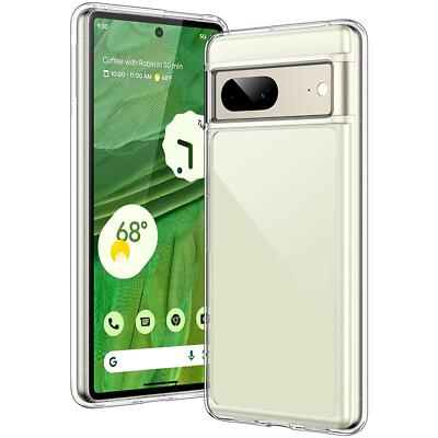 Handy Case für Google Pixel 7 Hülle Transparent Slim Tasche Handyhülle Cover