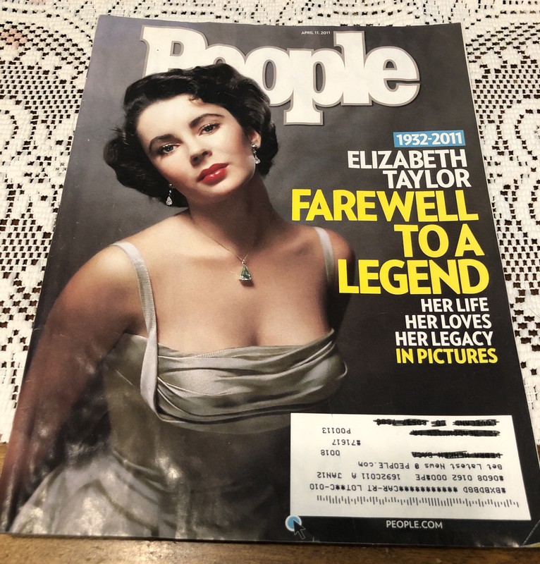 People Magazine - Elizabeth Taylor - Farewell To A Legend - April 11, 2011