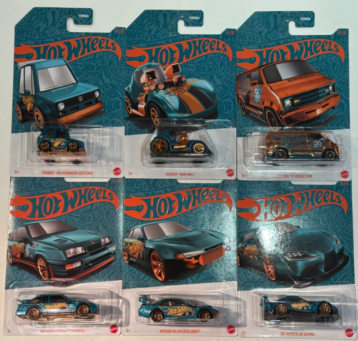 Hot Wheels 56 CHASE モデル ミニカー 2台セット Hot Wheels 56 CHASE モデル ミニカー 2台セット Hot Wheels 56