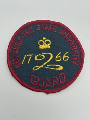 Rutgers R Patch Rutgers University Guard Patch | eBay