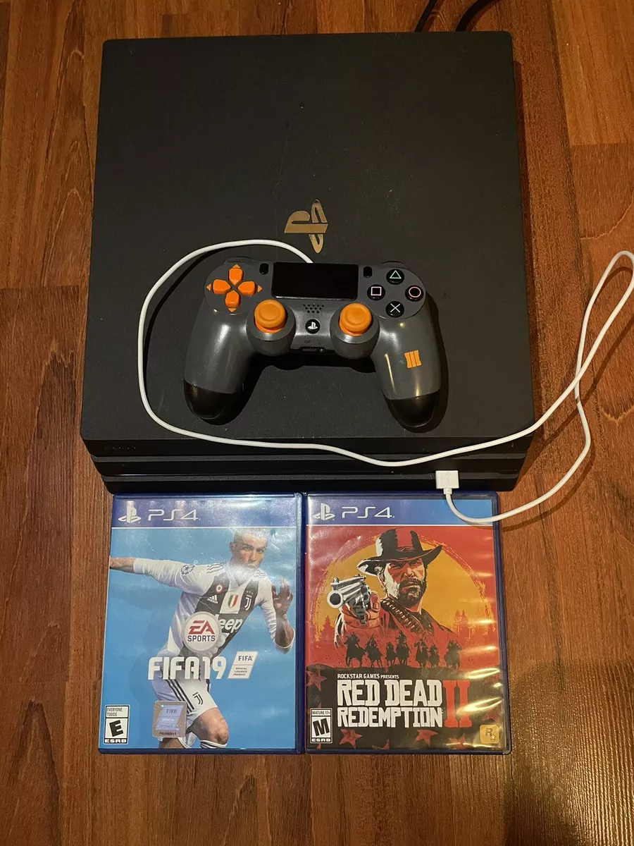 Console PlayStation 4 Pro 1TB Red Dead Redemption 2 Bundle : :  Games e Consoles