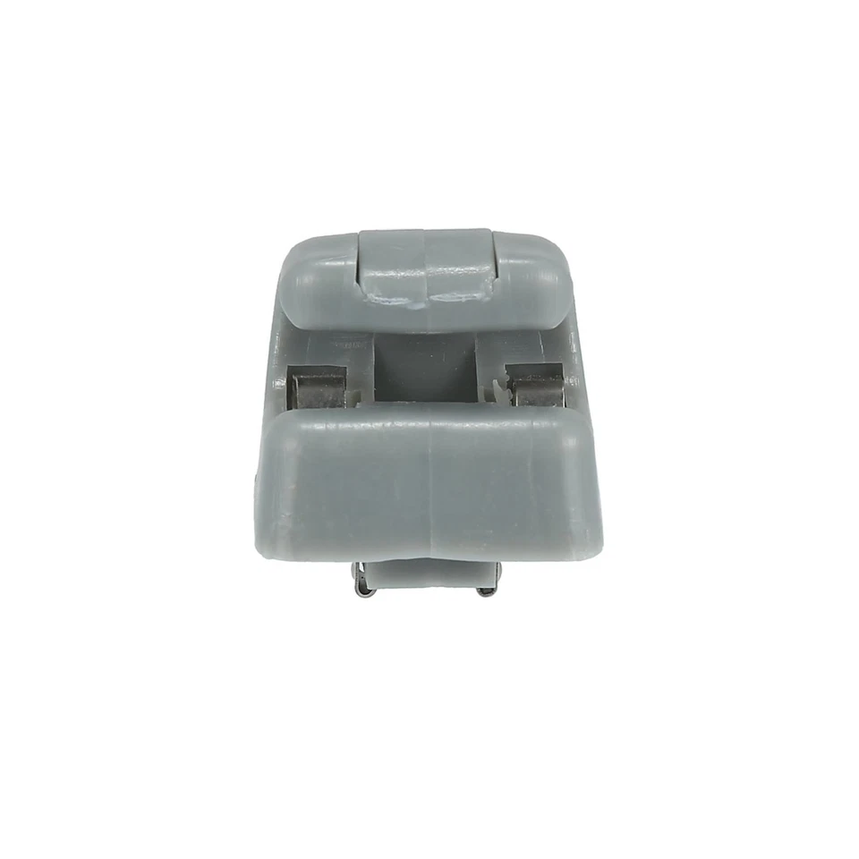 Clip de gancho para parasol de coche gris 126-810-00-12-8412 para Mercedes Benz W123 W124  Foto 4 de 4
