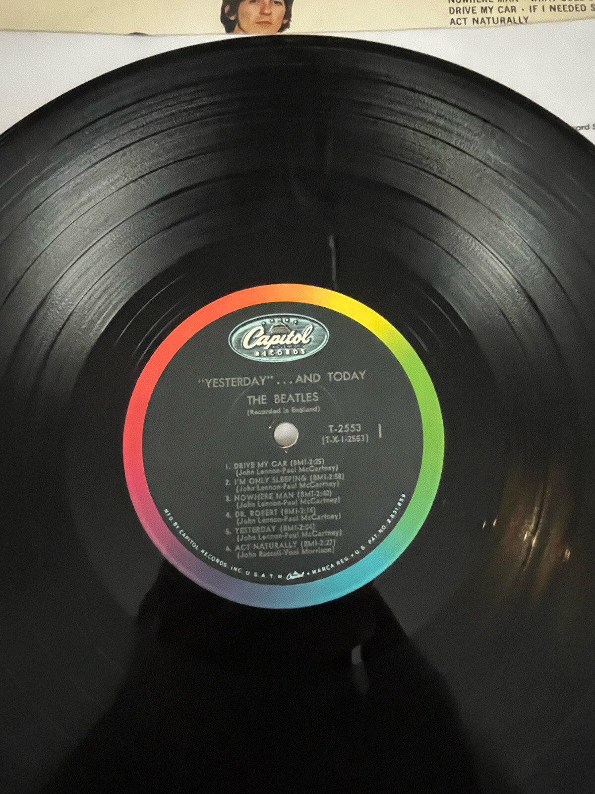 The Beatles Yesterday and Today Capitol T 2553SCRANTONRecord Vinyl LPMONOVG+ eBay
