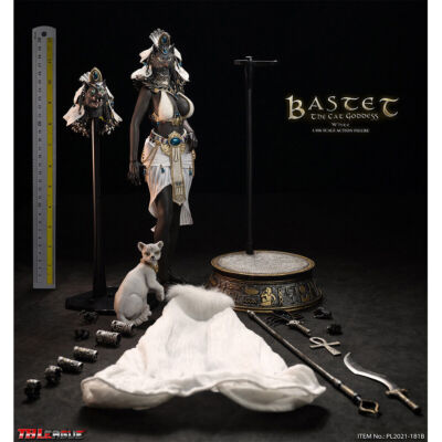 TBLeague PL2021-181B 1/6 The Cat Goddess Bastet White Ver. Figure Model Toy Gift