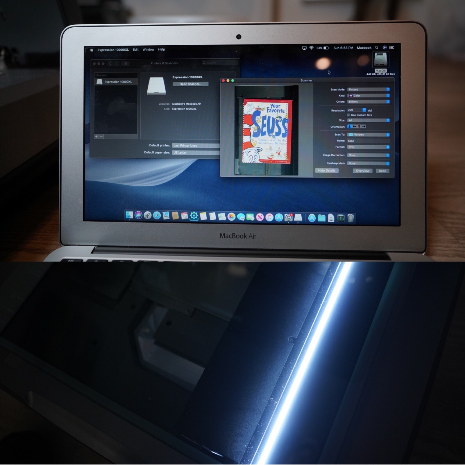 Epson Expression 10000XL Wide Format Graphic Arts Scanner (TESTED) - Picture 5 of 12