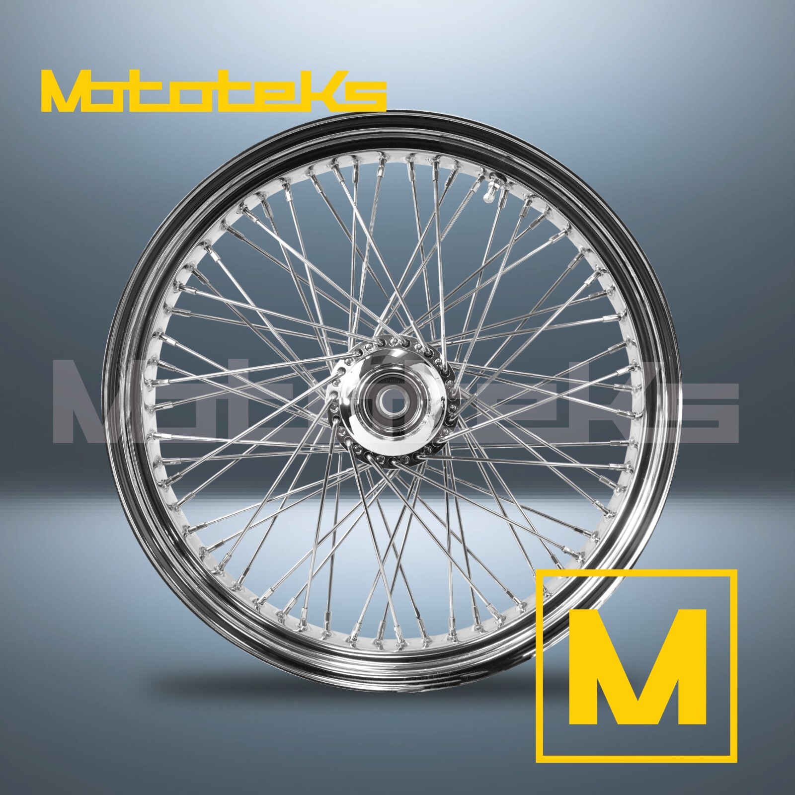 21X2.15 60 SPOKE WHEEL STAINLESS FOR HARLEY SPORTSTER DYNA FRONT RIM (TR)