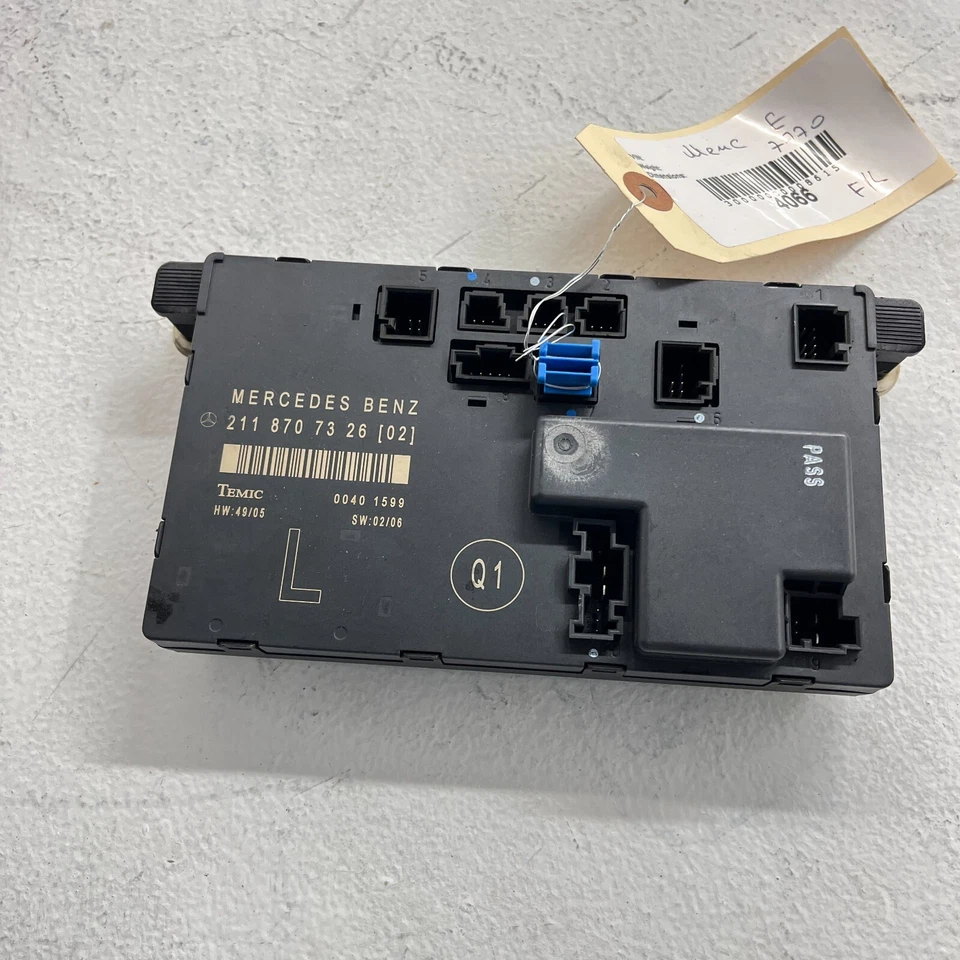 2006 – 2009 MERCEDES-BENZ E350 W211 МОДУЛЬ УПРАВЛЕНИЯ ДВЕРЬЮ ВОДИТЕЛЬ ПЕРЕДНИЙ ЛЕВЫЙ OEM - Изображение 4 из 4