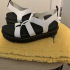 Dr Martens Nartilla  sandals White leather women Sz10 Unisex Mens 12 — photo 10