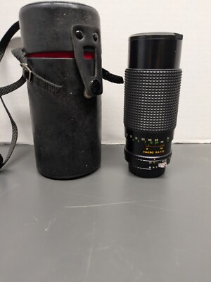 Star-D MC Auto Zoom 1:3.9 F=80-200mm Lens Made in Korea With Case GUC