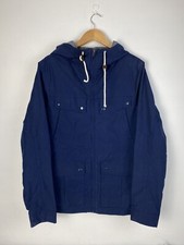 Quiksilver Mens Navy Hooded Outdoor Polyamide Blend Jacket Size S VGC SJK24QS2