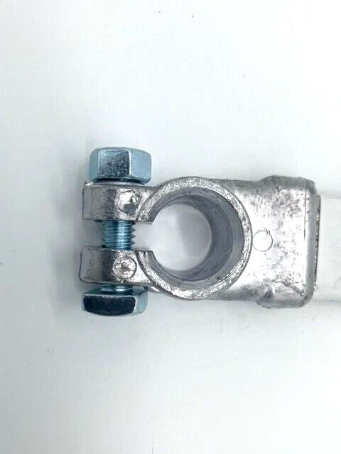 Cable de batería calibre 2 terminal poste superior correa de tierra trenzada de 9" Foto 4 de 4