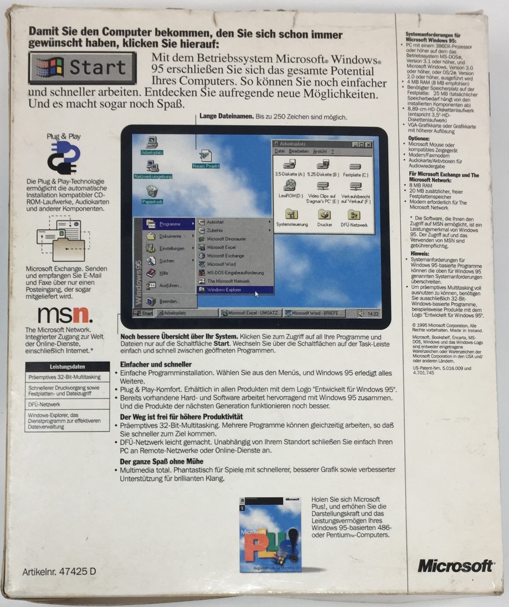 Microsoft Windows 95 Update 3,5
