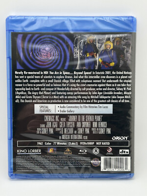 Journey to the Seventh Planet (1962) Blu-ray John Agar Classic 60s