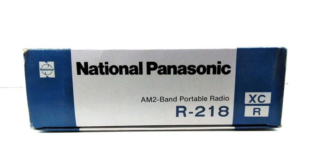 Vintage Radio National Panasonic R-218R Matsushita راديو ناشيونال