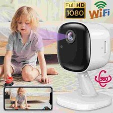 1080P WiFi Camara De Para Casa Exterior 360°...