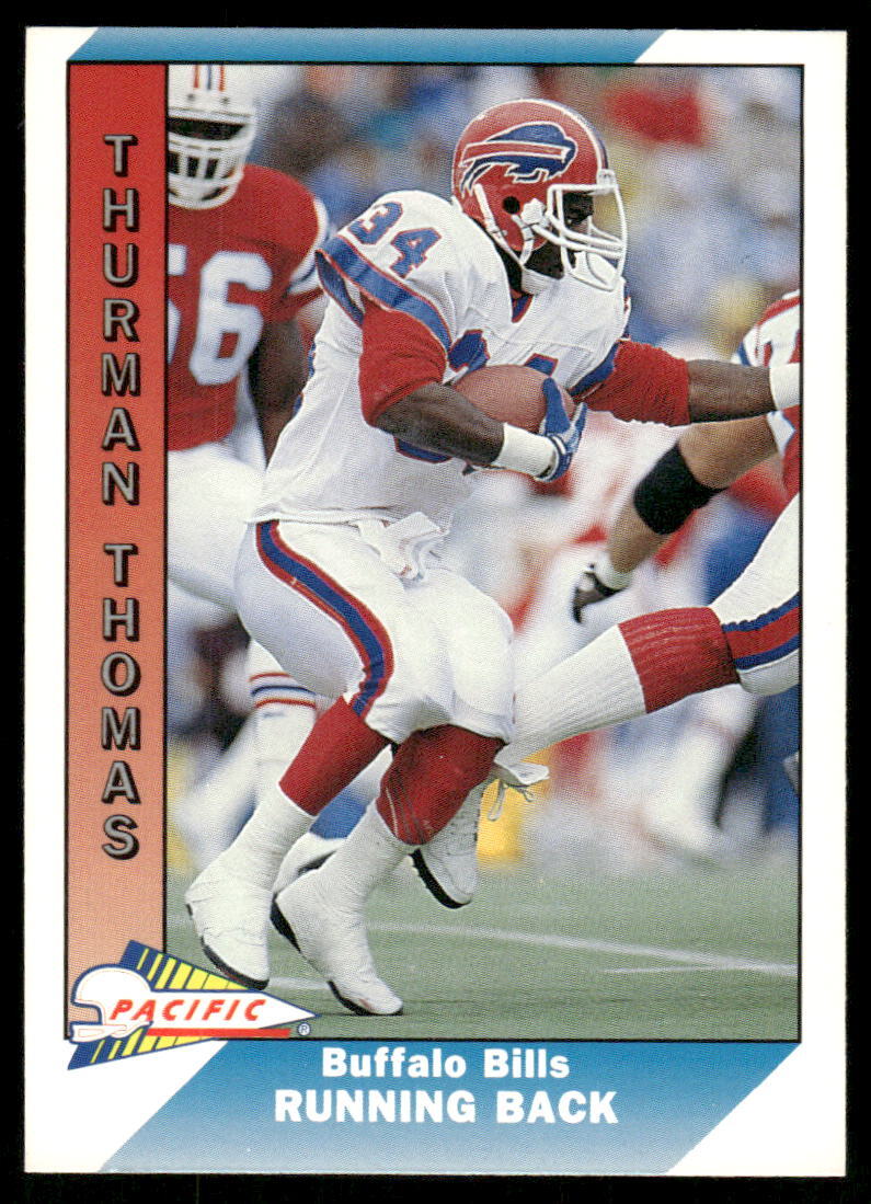 Thurman Thomas 1991 Pacific #33 Buffalo Bills