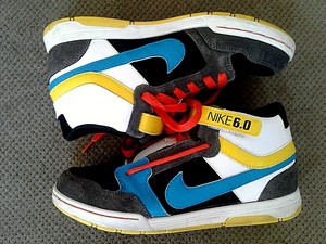 nike multicolor high tops