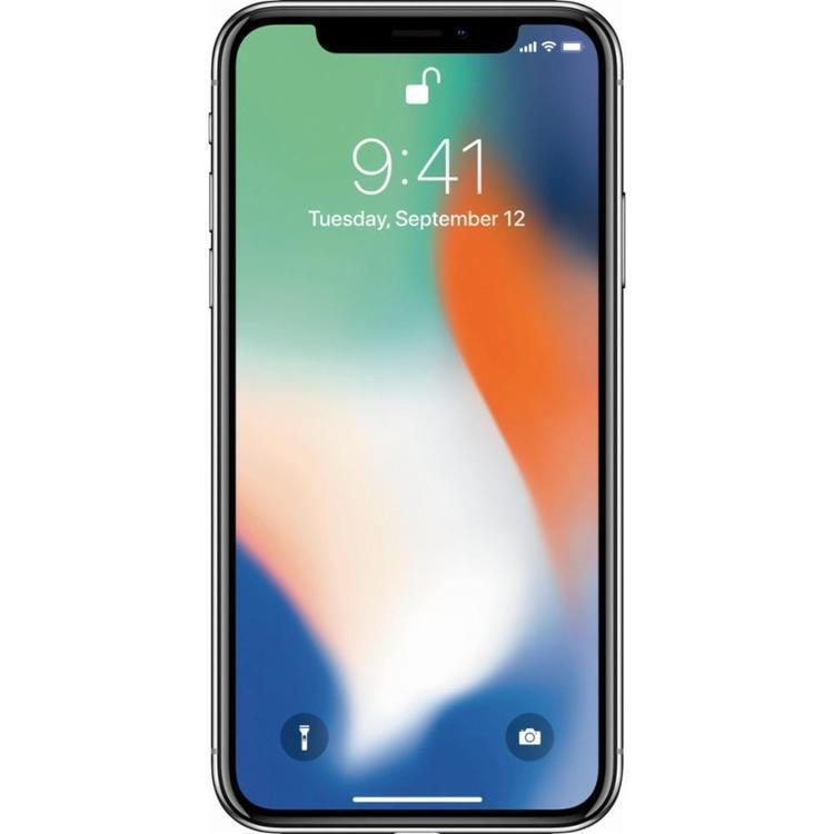Apple iPhone X A1865 (Fully Unlocked) 256GB Silver (Very Apple iPhone X A1865 (Fully Unlocked) 256GB Silver (Very