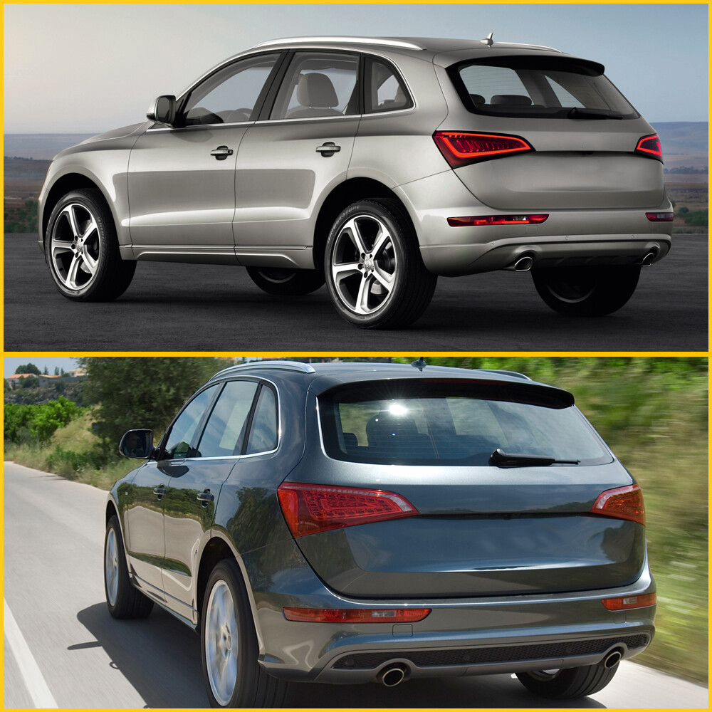 For 2009-2016 Audi Q5 Reverse Tail Lamp Rear Bumper Reflector Light Right Side E - Foto 12