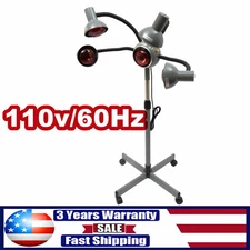 5Head Infrared Light Heat Therapy Red Lamp Salon Hair Perming Dyeing Steamer SPA