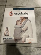 Ergobaby Omni 360 All Positions Baby Carrier with Cool Air Mesh - Pearl Gray NWT