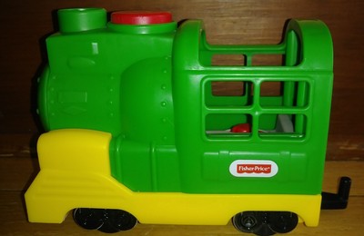little people green train