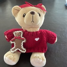 Enesco Cherished Teddies 1999 Plush Cookie Bear Priscilla Hillman Stuffed Toy