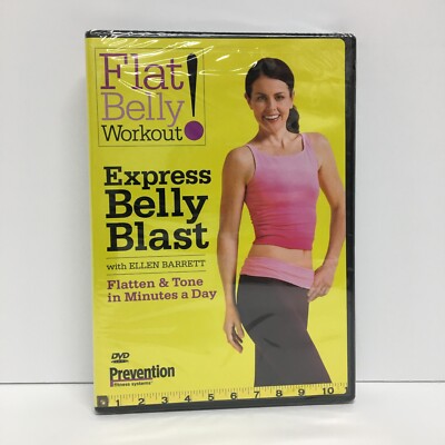 Flat Belly Workout! Express Belly Blast with Ellen Barrett (DVD) Prevention
