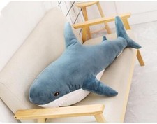 New Ikea Blahaj Large Plush Shark Pillow Soft Stuffed Cute Animal Toy Gift