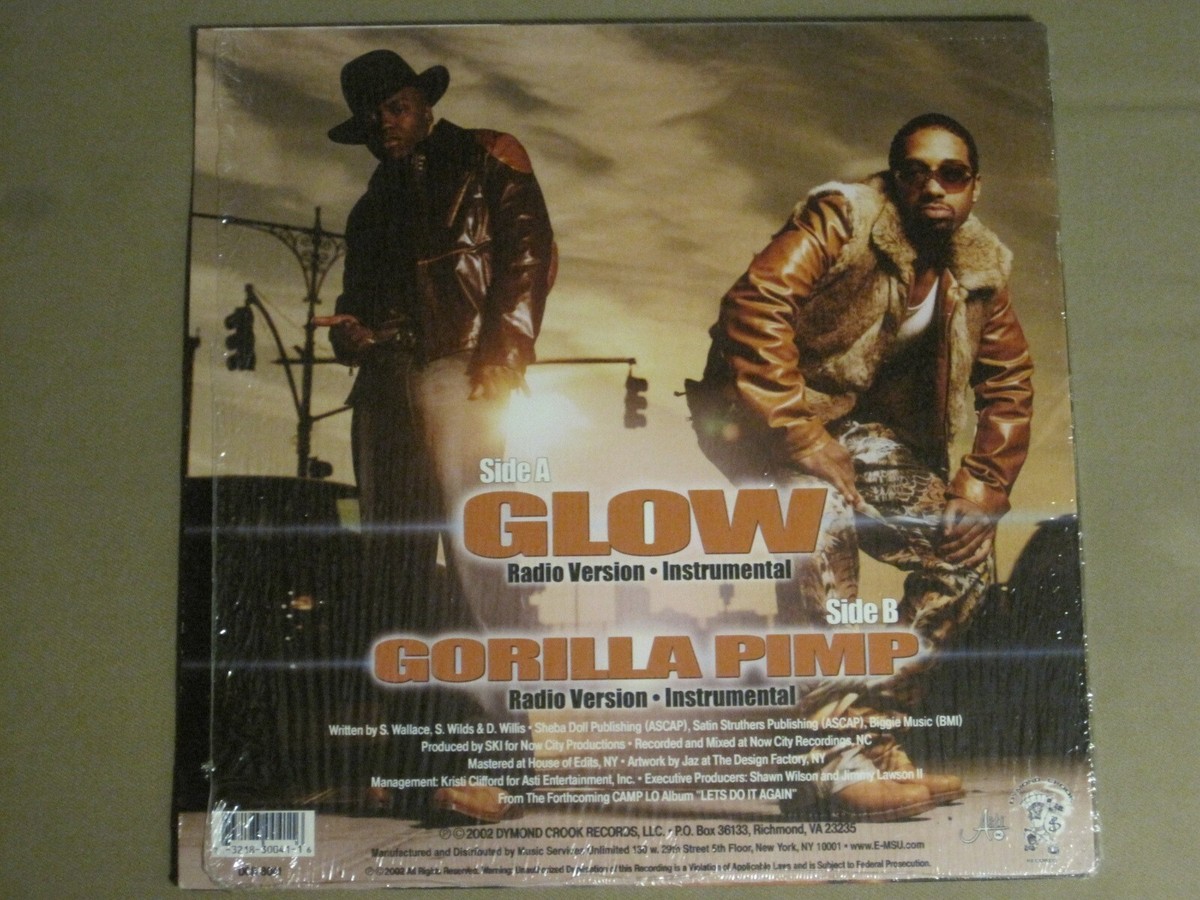 CAMP LO GLOW b/w GORILLA PIMP 12